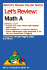 Let's Review: Math a (Barron's Review Course)