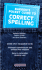 Pocket Guide to Correct Spelling (Barron's Pocket Guides)