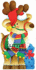 Little Reindeer: a Small Shaped Christmas Board Book (Mini Look at Me Books)