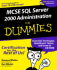 McSe Sql Server 2000 Administration for Dummies