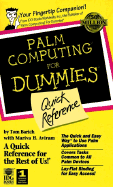 Palm Computing for Dummies: Quick Reference