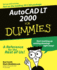 Autocad Lt 2000 for Dummies
