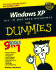 Windows Xp All-in-One Desk Reference for Dummies