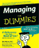 Managing for Dummies