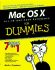 Mac Os X All-in-One Desk Reference for Dummies