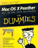 Mac Os X Panther All-in-One Desk Reference for Dummies (for Dummies Series)
