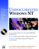 Undocumented Windows Nt?