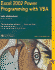 Excel 2002 Power Programming With Vba
