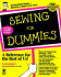 Sewing for Dummies