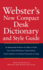 Webster's New Compact Desk Dictionary and Style Guide (Custom)