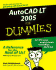 Autocad Lt 2005 for Dummies