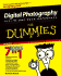 Digital Photography All-in-One Desk Reference for Dummies