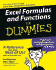 Excel Formulas and Functions for Dummies