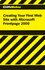 Creating Your First Web Site With Frontpage 2000 (Cliffs Notes)