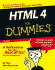 Html 4 for Dummies, 5th Edition