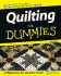 Quilting for Dummies
