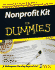 Nonprofit Kit for Dummies
