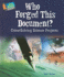 Who Forged This Document? : Crime-Solving Science Projects (Who Dunnit? Forensic Science Experiments)