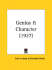 Genius and Character