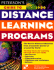 Guide to Distance Learning Programs 1999