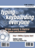 Typing and Keyboarding for Everyone W/Cd