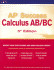 Ap Sucess-Calculus (Ap Success: Calculus Ab/Bc)