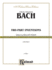 Two-Part Inventions for the Piano (Schirmer's Library of Musical Classics, Vol. 850)