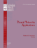 Neural Networks Applications