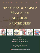 Anesthesiologist's Manual of Surgical Procedures