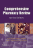 Comprehensive Pharmacy Review Naplex Preparation