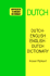 Dutch-English/English-Dutch: Hippocrene Standard Dictionary (Dutch Edition)