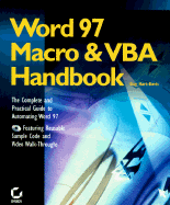 Word 97 Macro & Vba Handbook