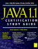 Java 1.1 Certification Study Guide