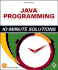 Javatm Programming 10-Minute Solutions