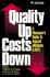 Quality Up, Costs Down: a Manager's Guide to Taguchi Methods and Qfd