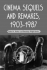Cinema Sequels and Remakes, 1903-1987