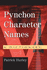 Pynchon Character Names: A Dictionary