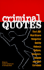 Criminal Quotes