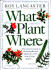 What Plant Where