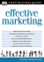 Effective Marketing (Small Business Guides)