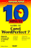 10 Minute Guide to Corel Wordperfect 7 for Windows 95 (Sams Teach Yourself in 10 Minutes)