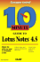 10 Minute Guide to Lotus Notes 4.5 (3rd Edition)
