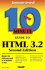 10 Minute Guide to Html 3.2