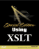 Special Edition Using Xslt