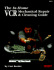 In-Home Vcr Mechanical Repair & Cleaning Guide