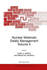 Nuclear Materials Safety Management, Volume II.; (Nato Science Series 1: Disarmament Technologies, Volume 27. )