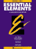 Essential Elements: a Comprehensive Band Method-Percussion