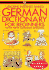 German Dictionary for Beginners (Beginners Dictionaries) (English and German Edition)