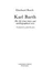Karl Barth: His Life From Letters and Autobiographical Texts (English and German Edition)