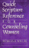 Quick Scripture Reference for Counseling Women